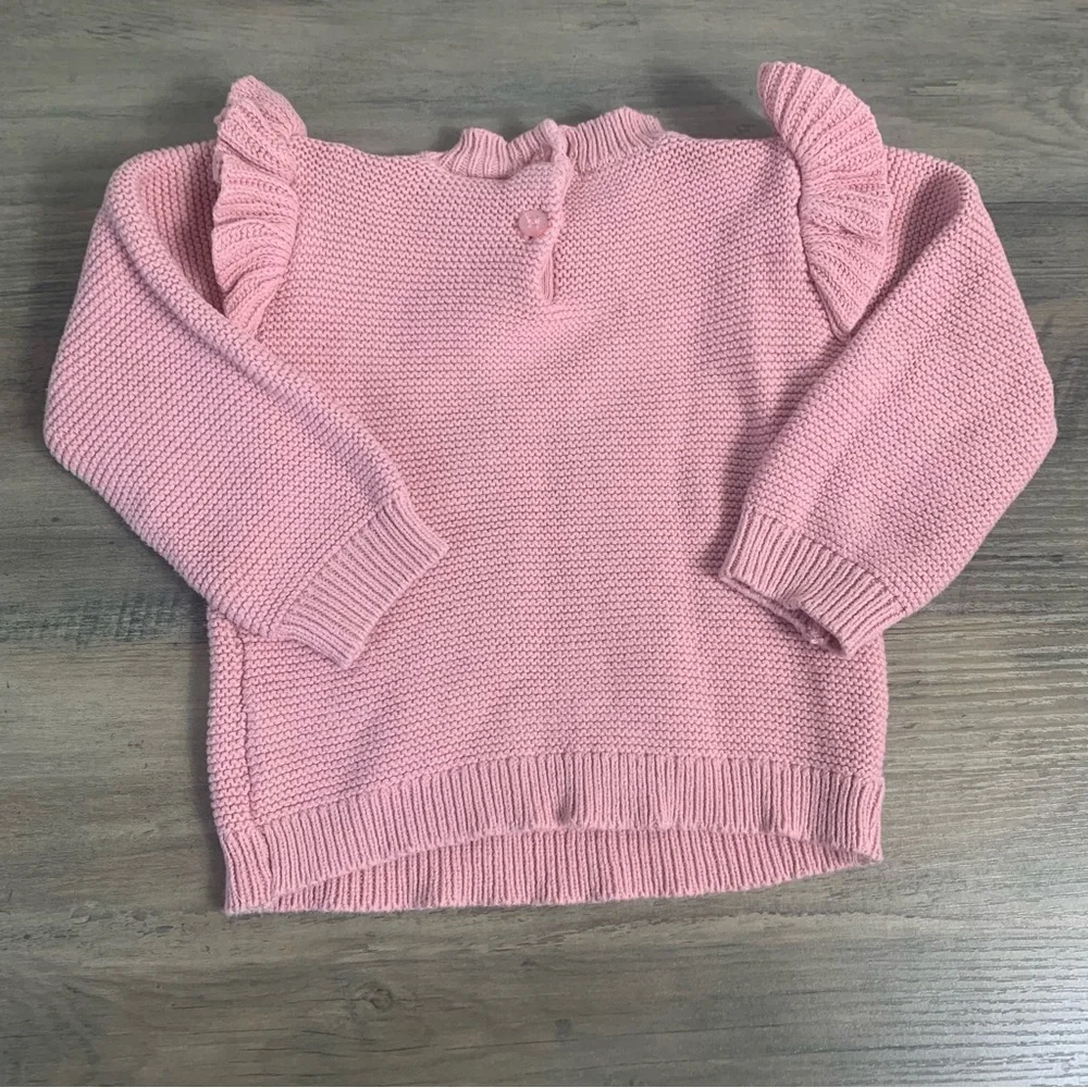 Nicole by Nicole‎ Miller baby girl sweater set top and bottom set size 24 months